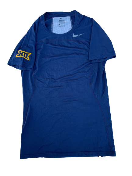 Ivan Gonzalez West Virginia Baseball Nike Compression Shirt (Size L)