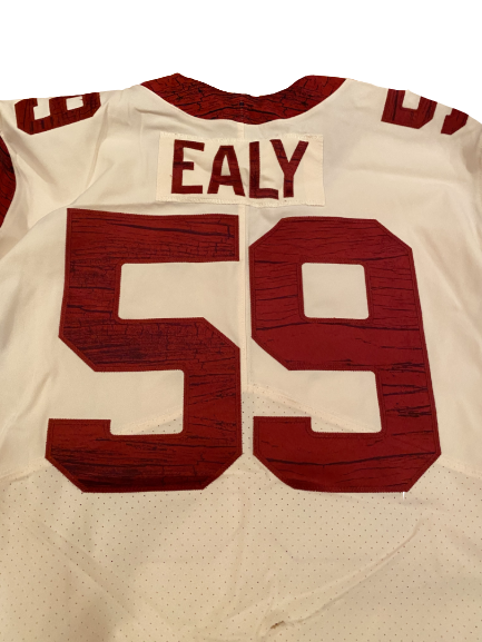 Adrian Ealy Oklahoma Football Game Worn Jersey (Big 12 Championship - 12/21/20) - (Size 50)