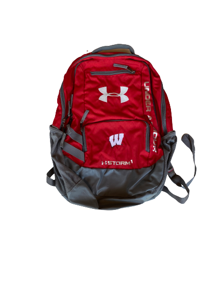 Brevin Pritzl Wisconsin Basketball Team Issued Backpack