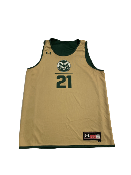 David Roddy Colorado State Basketball Practice Jersey (Size XL)