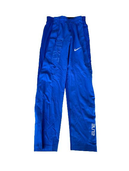 Duke Basketball Player Exclusive Pre-Game Warm-Up Snap-Off Pants (Size M)