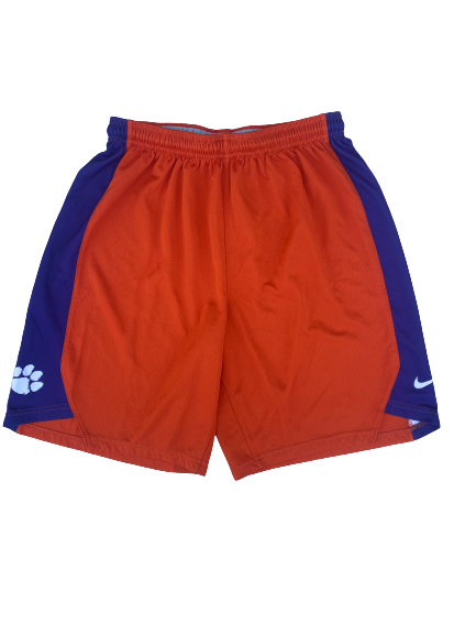 Mark Donnal Clemson Basketball Practice Shorts (Size L)