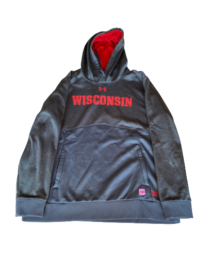 Brevin Pritzl Wisconsin Basketball Team Issued Sweatshirt (Size XL)