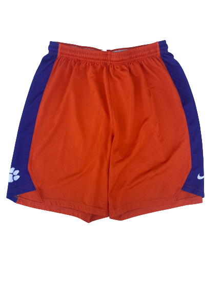 Mark Donnal Clemson Basketball Practice Shorts (Size XL)