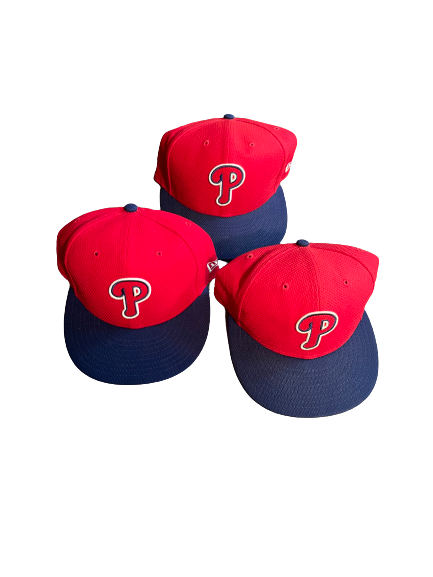 Grant Dyer Philadelphia Phillies Set of (3) Spring Training Game Hats
