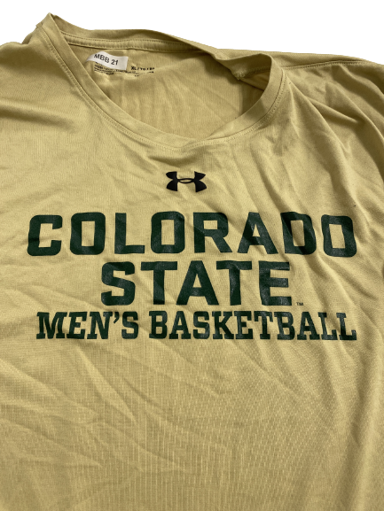 David Roddy Colorado State Basketball T-Shirt (Size XL)