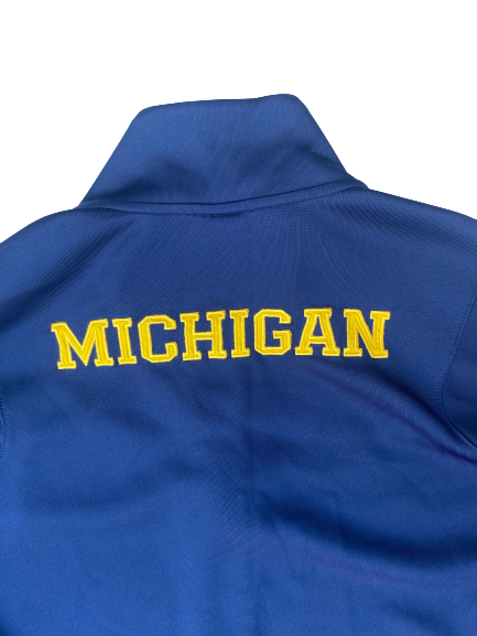 Mark Donnal Michigan Basketball Team Issued Jacket (Size XLT)