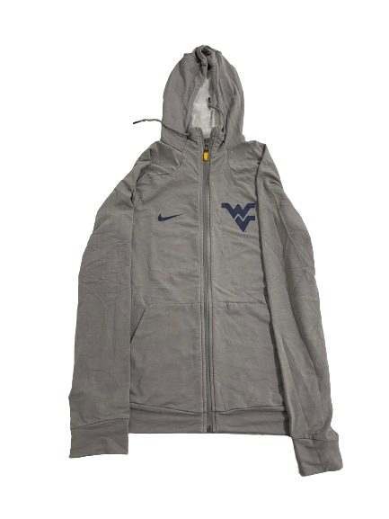 Erin Slinde West Virginia Volleyball Team-Issued Zip-Up Jacket (Size S)