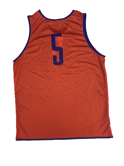 Mark Donnal Clemson Basketball Exclusive Reversible Practice Jersey (Size XL)