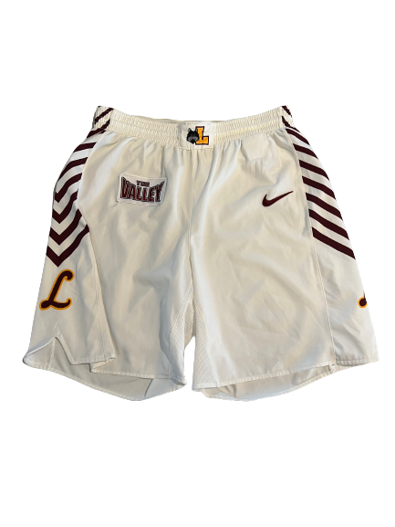 Will Alcock Loyola Chicago Basketball Team Issued Game Shorts (Size XL)