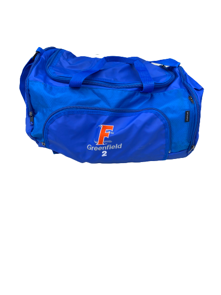 Cal Greenfield Florida Baseball Team Exclusive Travel Duffel Bag