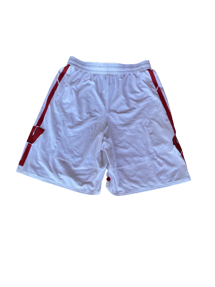 Brevin Pritzl Wisconsin Basketball Game Worn Shorts (Size M)