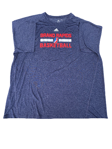 K.J. McDaniels Grand Rapids Drive Team-Issued Workout Shirt (Size XXXL)