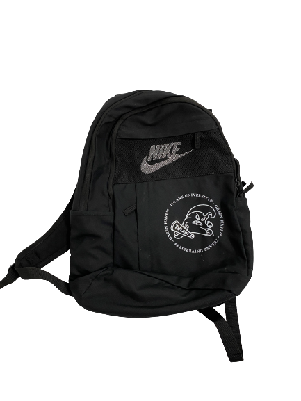 Lummie Young IV Tulane Football Player-Exclusive Travel Backpack