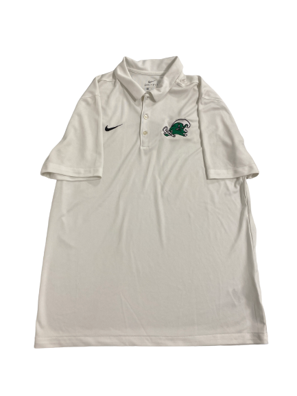Lummie Young IV Tulane Football Team-Issued Polo Shirt (Size L)