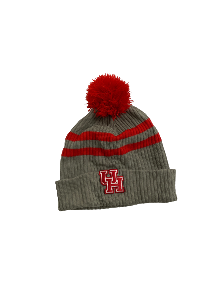 Jacob Herslow Houston Football Team Issued Beanie Hat