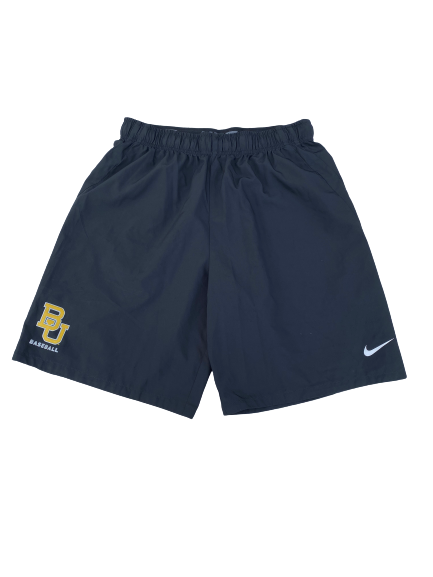 Andy Thomas Baylor Baseball Team Issued Workout Shorts (Size L)