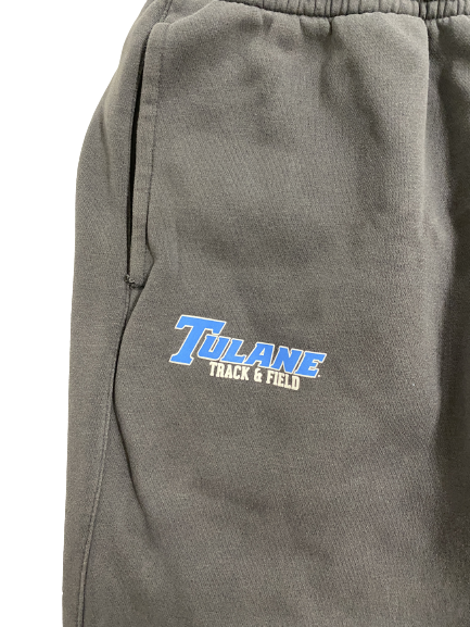 Lummie Young IV Tulane Track & Field T-Shirt & Sweatpants (Size XL)