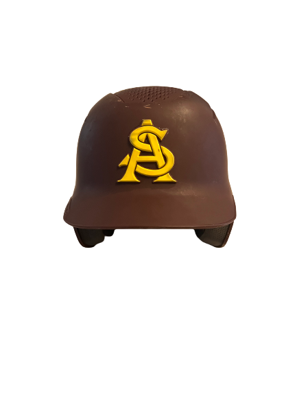 Arizona State Baseball Exclusive EVOSHIELD Game Batting Helmet – The Players Trunk