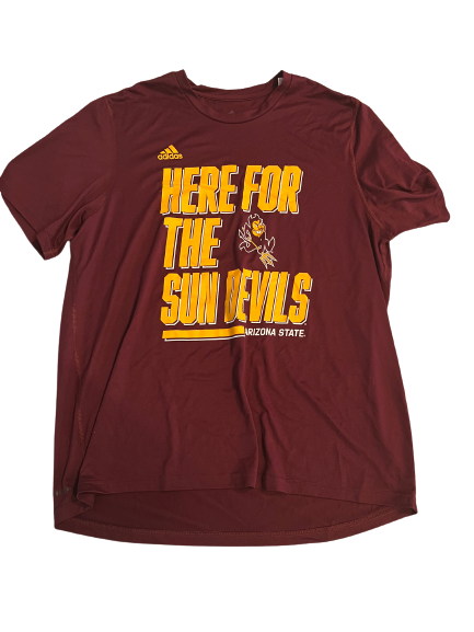 Conor Davis Arizona State Baseball Team Issued Workout Shirt (Size XL)