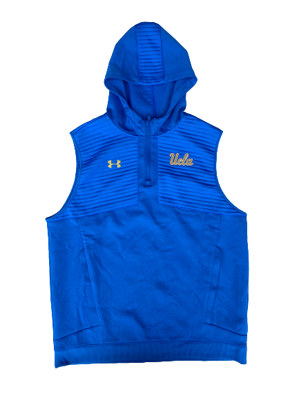 Kyle Mora UCLA Baseball Team Issued Sleeveless Hoodie (Size XL)