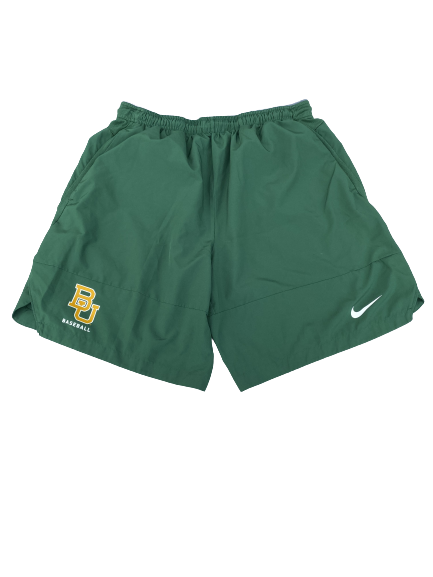 Andy Thomas Baylor Baseball Team Issued Workout Shorts (Size XL)