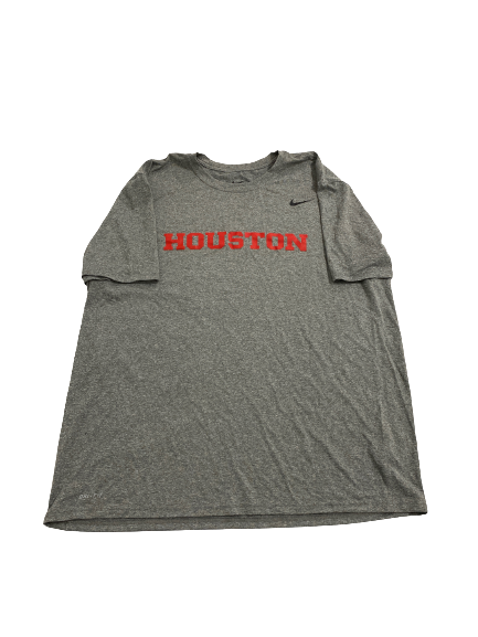 Jacob Herslow Houston Football Team Issued T-Shirt (Size XXL)