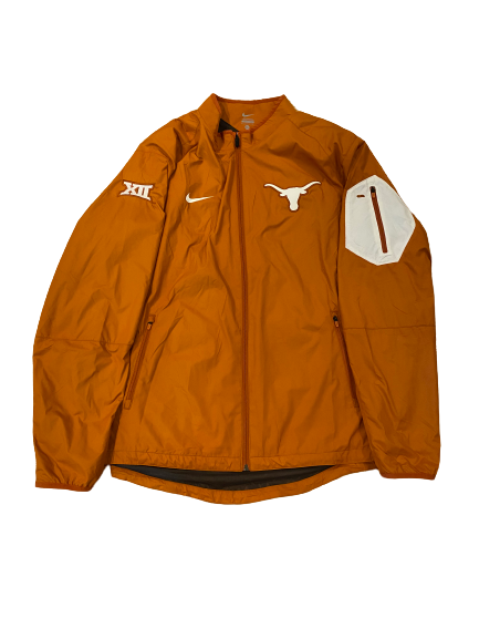 Ty Culbreth Texas Baseball Team Issued Full-Zip Travel Jacket (Size XL)