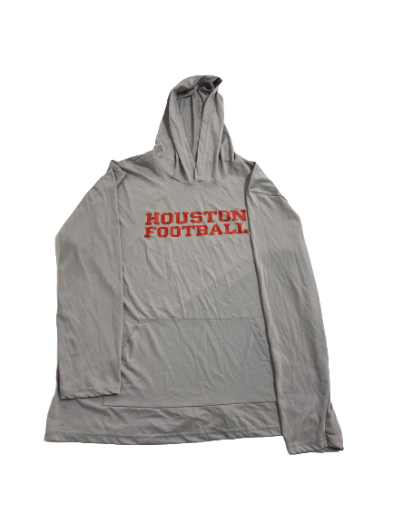 Jacob Herslow Houston Football Team Issued Performance Hoodie (Size XL)