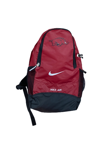 Jalen Tate Arkansas Basketball Team Issued Backpack