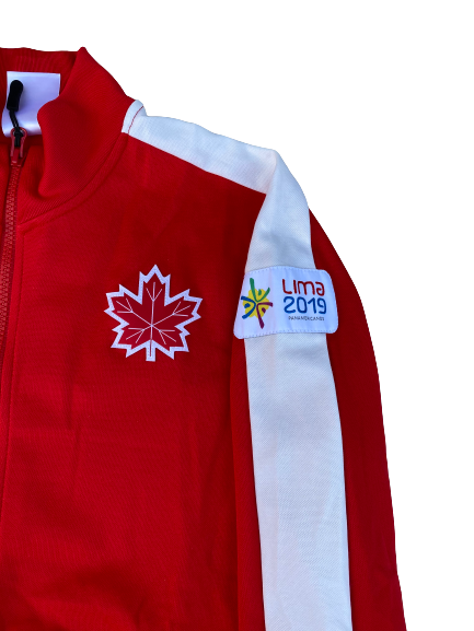 Victoria Hayward Canada Softball 2019 Pan American Game SIGNED Jacket (Size M)