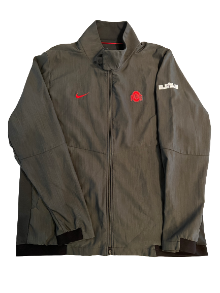 Isaiah Pryor Ohio State Football Team Exclusive "LeBron James Brand" Jacket (Size XL)
