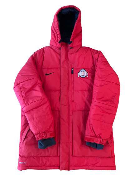 Isaiah Pryor Ohio State Football Player Exclusive Nike Storm Fit Winter Jacket (Size L)