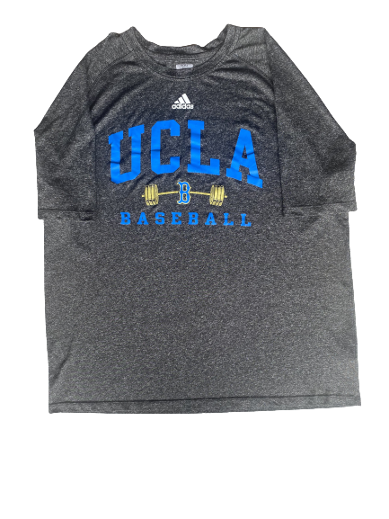 Kyle Mora UCLA Baseball Team Exclusive Workout Shirt (Size XL)