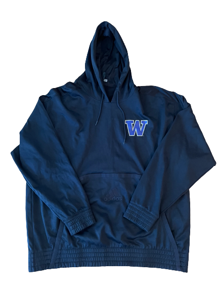 Riley Sorn Washington Basketball Team Issued Sweatshirt (Size 2XLT)