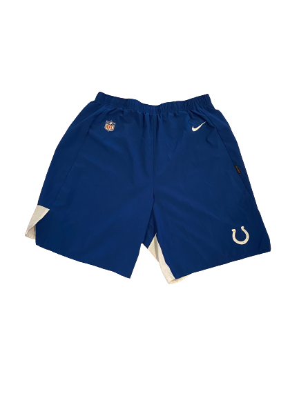 Jonas Griffith Indianapolis Colts Team Issued "On Field" Workout Shorts (Size XL)