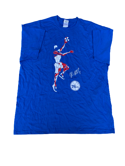 K.J. McDaniels Philadelphia 76ers T-Shirt (Size XL)