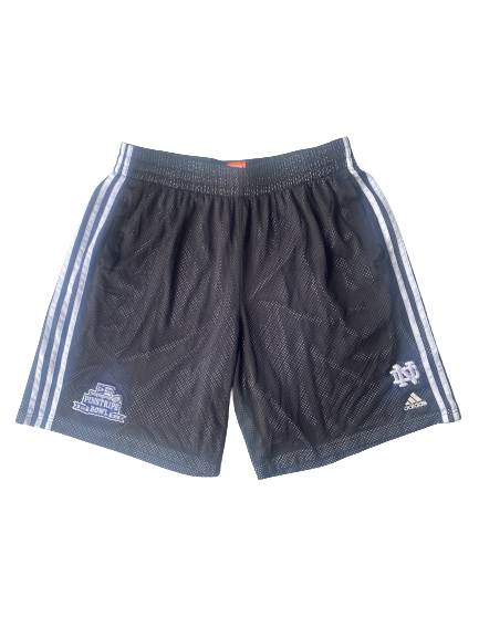 Scott Daly Notre Dame Football Exclusive Pinstripe Bowl Shorts (Size XL)
