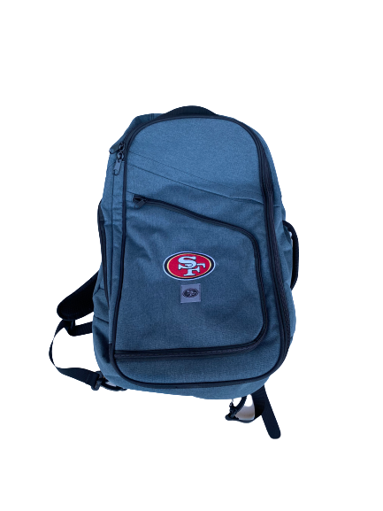 Jonas Griffith San Francisco 49ers Team Issued Backpack
