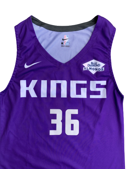 Bryce Brown Sacramento Kings NBA Summer League Game-Worn Jersey