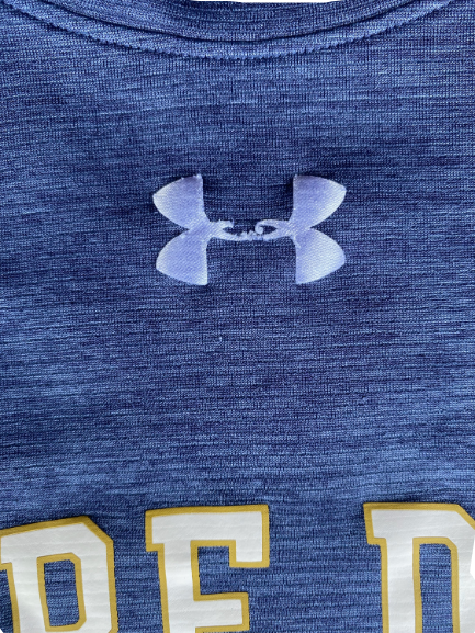 Scott Daly Notre Dame Football Workout Shirt (Size XL)