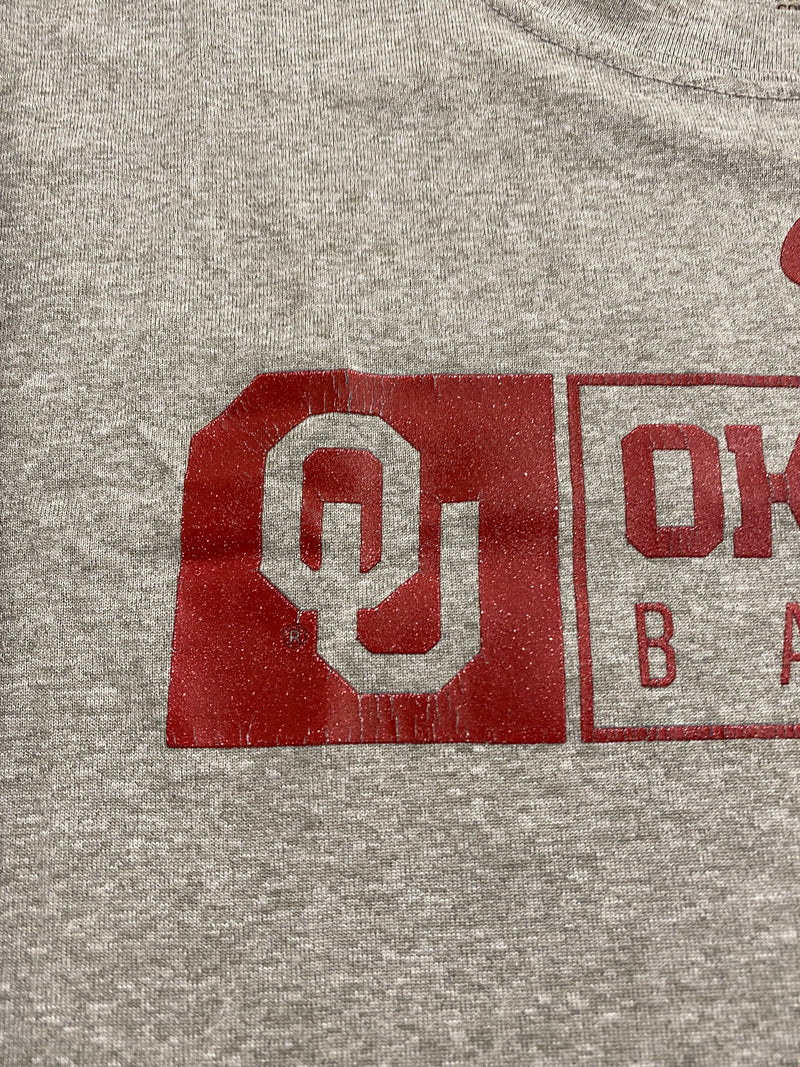Trent Brown Oklahoma Baseball Team-Issued T-Shirt (Size L)