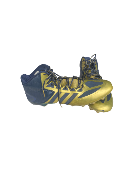 Scott Daly Notre Dame Football Team Issued Cleats (Size 15)