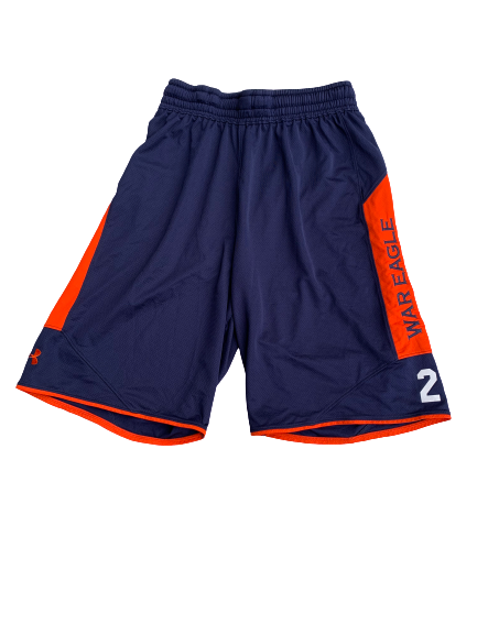 Bryce Brown Auburn Basketball Practice Shorts With Number (Size M)