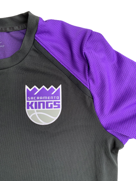 Bryce Brown Sacramento Kings Pre-Game Shooting Shirt (Size LT)