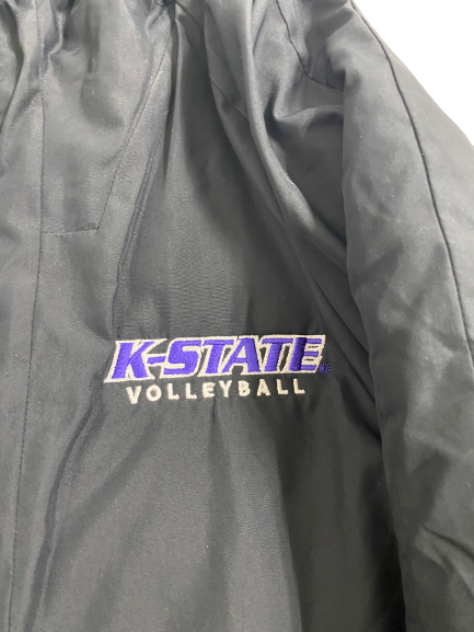 Elle Sandbothe Kansas State Volleyball Player-Exclusive Winter Jacket (Size Women&