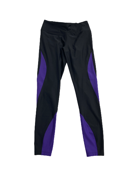 Elle Sandbothe Kansas State Volleyball Team-Issued Leggings (Size Women&