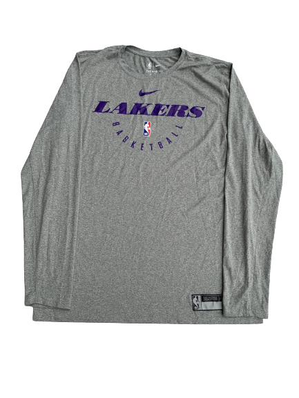 Bryce Brown Los Angeles Lakers Nike Long Sleeve Shirt (Size LT)