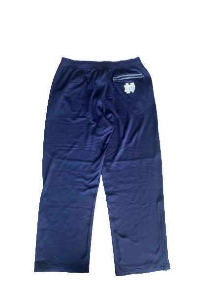 Scott Daly Notre Dame Football Sweatpants with Number (Size XL)