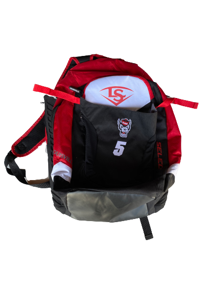 Patrick Bailey NC State Baseball Player Exclusive Backpack with Number